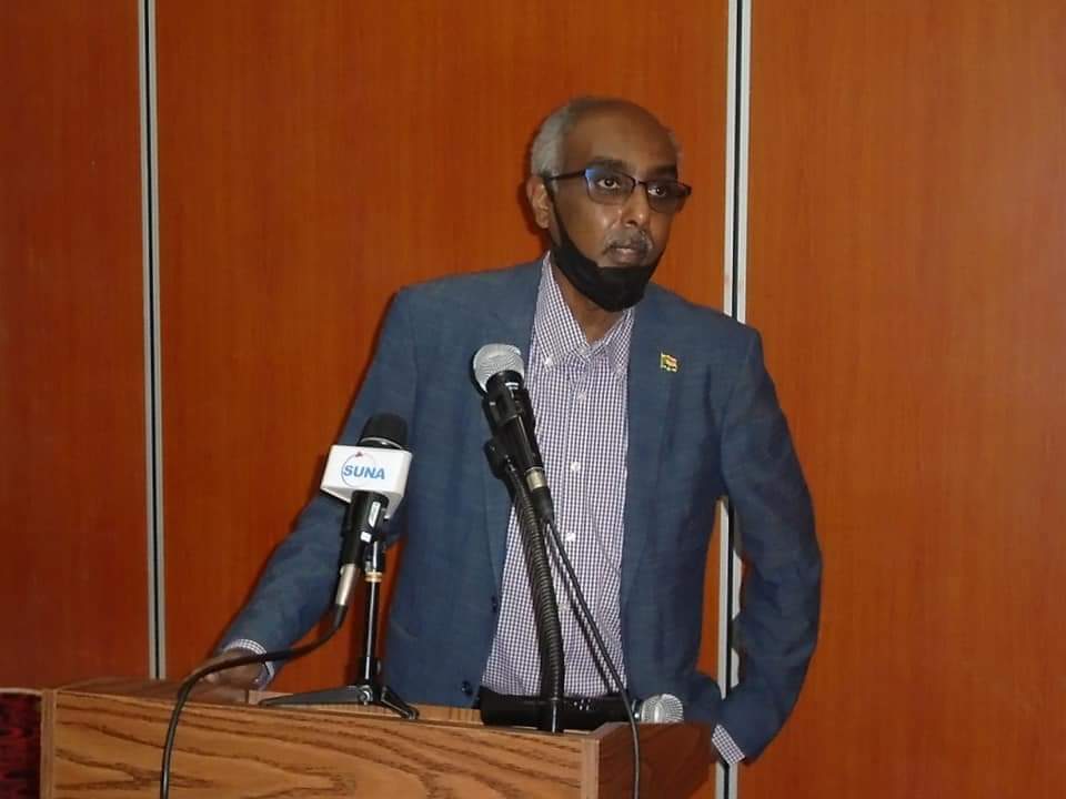 لدى مخاطبته ورشة متخصصة لبناء قدرات الصحفيين حول العنف ضد النساء والفتيات 11 FB IMG 1612105496457