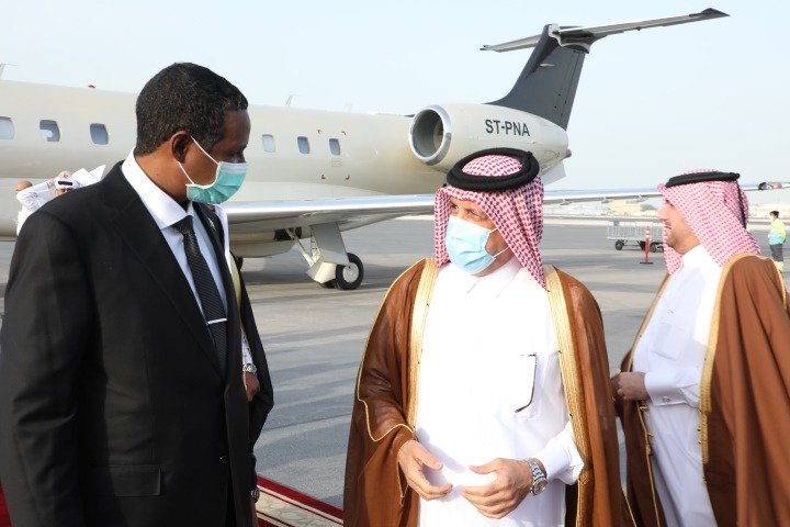 حميدتي يصل الدوحة 11 IMG 20210130 WA0043