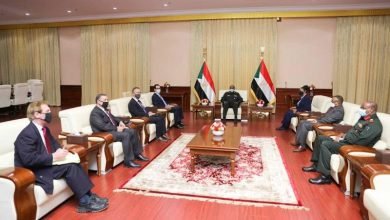 البرهان والوفد الامريكي