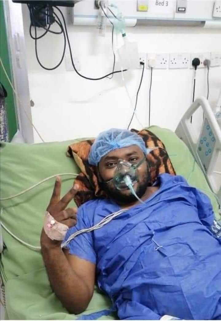 البرهان يساهم ب ٥ الف دولار في علاج الإعلامي مصعب محمود 19 FB IMG 1619525812036