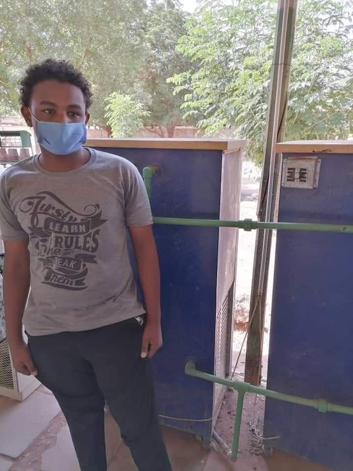 شرطي ينقذ حياة طالب بمدرسة بالصحافة انهار به بئر السايفون 14 IMG 20210609 WA0000