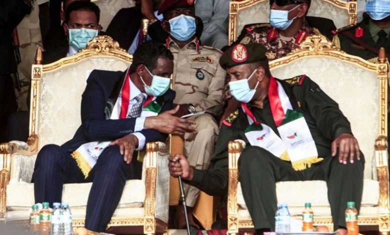 الدعم السريع يوضح حول اختيار عبدالرحيم بدلا عن حميدتي 16 حميدتي والبرهان 780x470 1