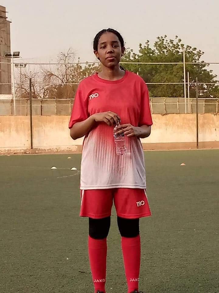 الاء السيد تعود من المانيا وتنضم لمنتخب السيدات 11 IMG 20210701 WA0009