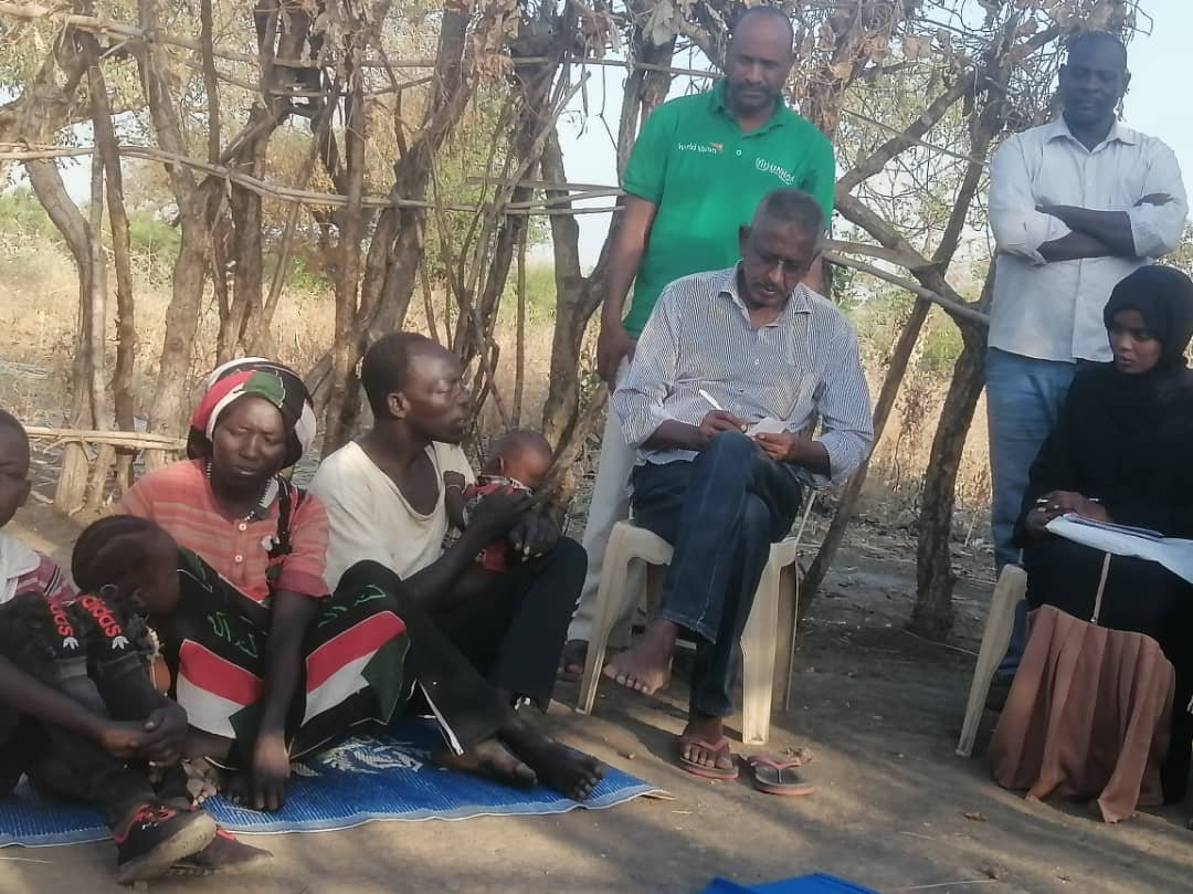 حقوق الإنسان تزور معسكر العائدين بالكرمك..ماذا هناك؟ 16 IMG 20220205 WA0003