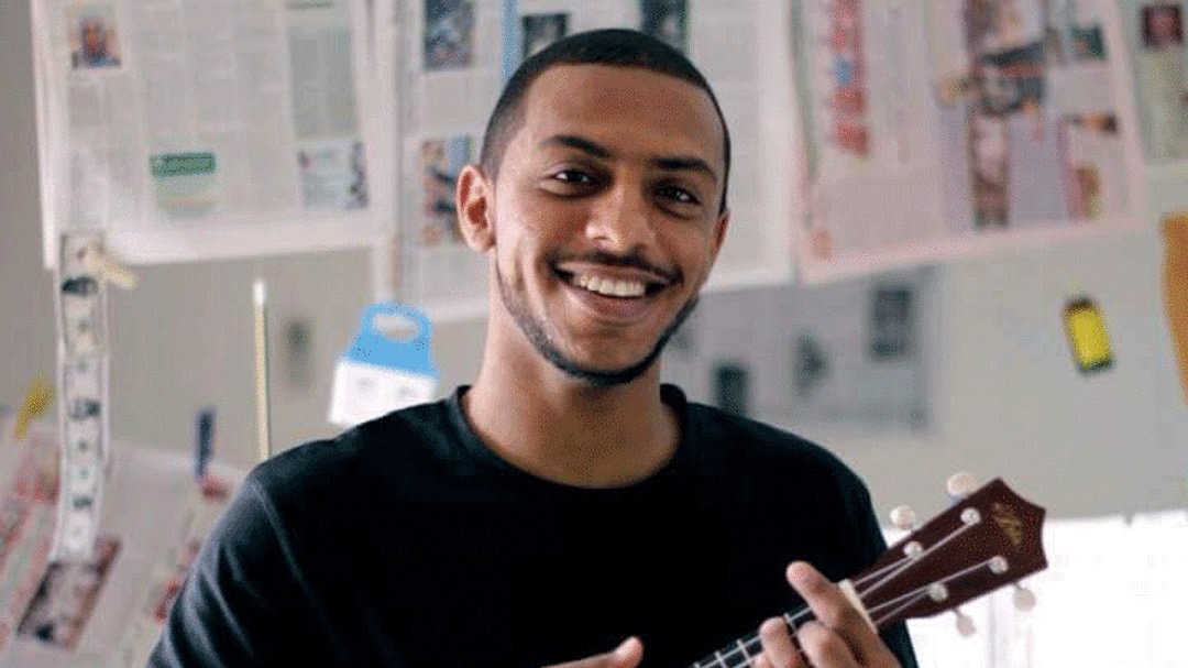 اطلاق سراح فنان الثورة الاول مازن حامد 16 IMG 20220215 WA0009