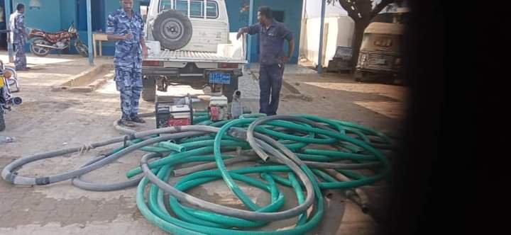 بورتسودان: تعدي على خط المياه الرئيسي الناقل من أربعات 17 IMG 20220426 WA0022