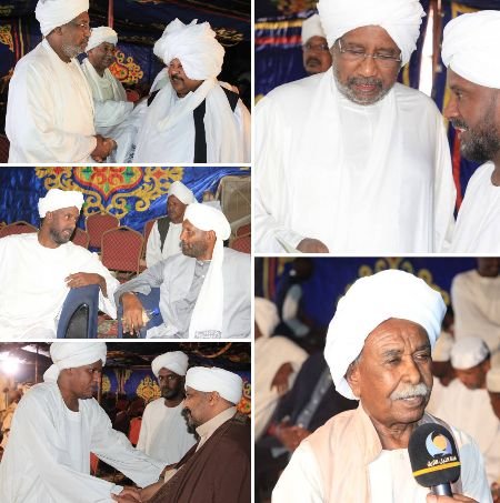 بالصور.. قيادات سياسية واجتماعية تشارك في عزاء السر قدور بمقر قناة النيل الازرق بام درمان 16 IMG 20220402 222935