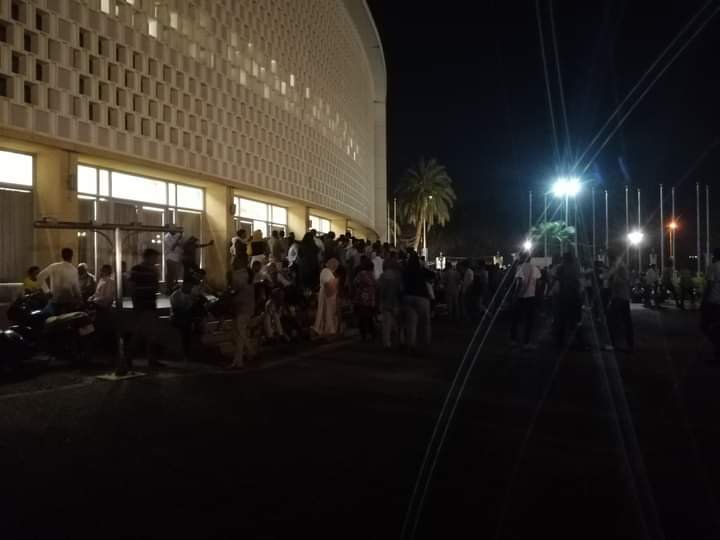 فوضى في حفل الجلاد بالقاعة 16 IMG 20220803 WA0001