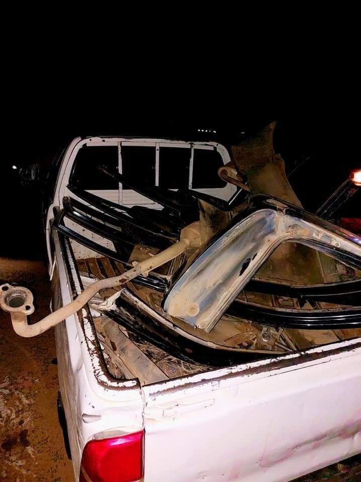 العثور على عربة مسروقة ومقطعة الى أجزاء بشندي 17 IMG 20220904 WA0041