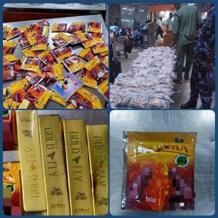 إحباط تهريب منشطات محظورة بمطار الخرطوم 14 IMG 20220916 WA0001