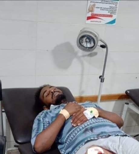 بالصور.. الفنان البربري في المستشفى بعد إصابته بطلق ناري 17 IMG 20221010 WA0002