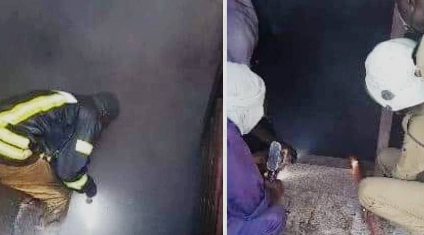 إنقاذ (4) أشخاص من داخل النيران ببحري 19 IMG 20221026 090418 252