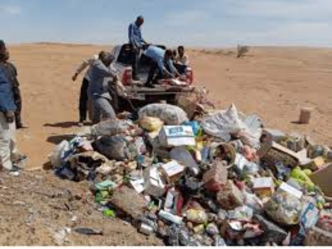 إبادة (15) طناً من المواد الغذائية بدنقلا. 19 IMG 20221102 185411