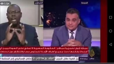 «إنت مصري أكثر من المصريين» تثير غضب أردول على مذيع الجزيرة 15 FB IMG 1674647116619