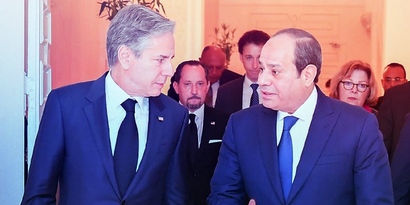 السيسي وبلينكن