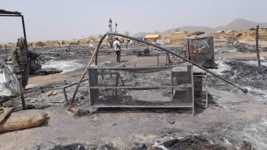 حريق هائل بمنطقة تعدين معروفة 18 IMG 20230327 WA0039