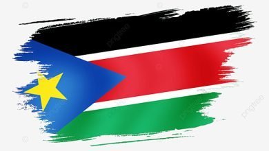 وزير خارجية جنوب السودان يدلي بتصريحات مهمة بشأن مبادرة الإيقاد 16 pngtree watercolor or torn flag of south sudan png image 3626974