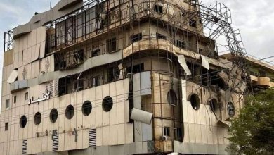 حرق وتدمير مستشفى مهم بشارع المطار 16 IMG 20230801 WA0055