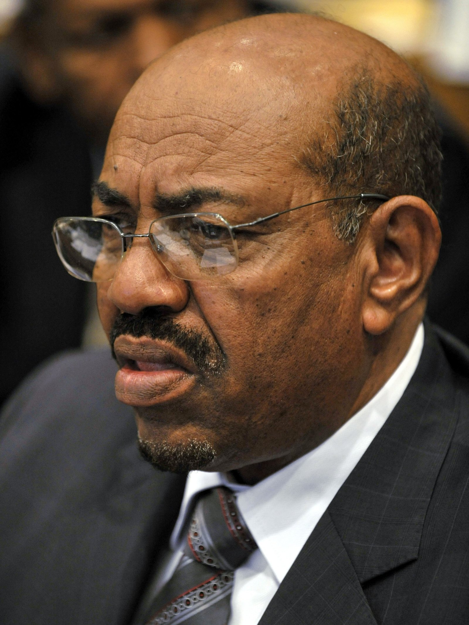 Omar al Bashir 12th AU Summit 090202 N 0506A 137 cropped 1 scaled