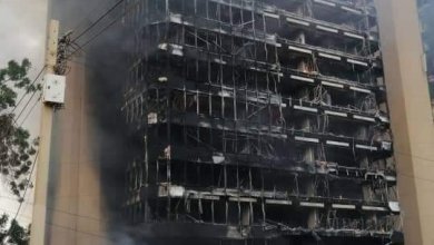 بالصور ..الميلشيا تحرق مبنى وزارة العدل بالخرطوم 17 IMG 20230916 WA0056