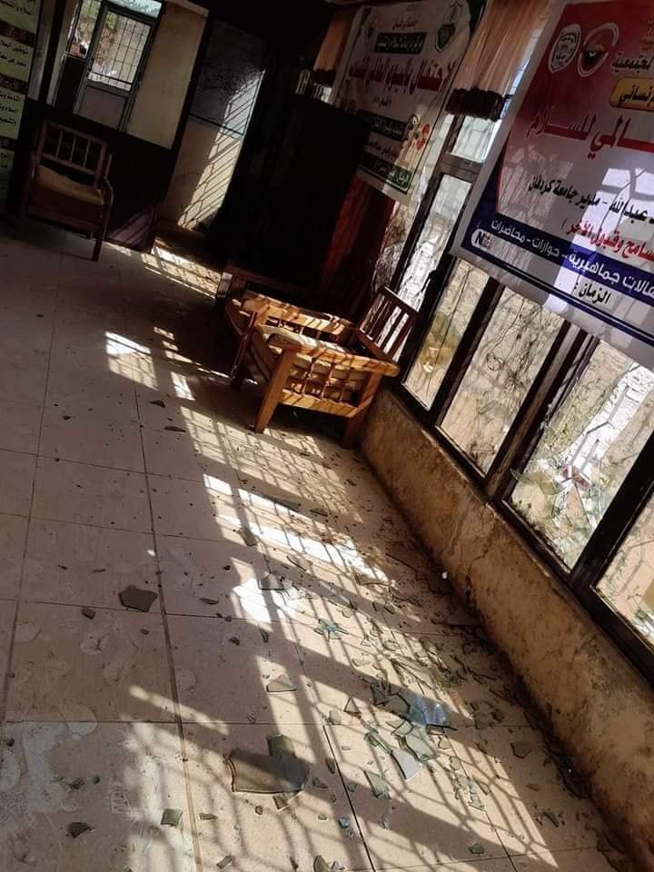 مقتل شخص جراء قصف لمبنى جامعة كردفان 11 IMG 20231227 WA0018