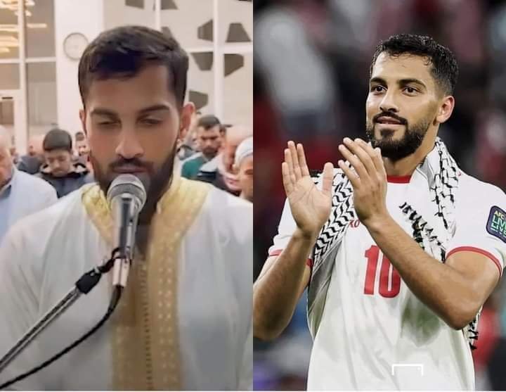 لاعب شهير يؤم المصلين بالتراويح 11 IMG 20240331 WA0271