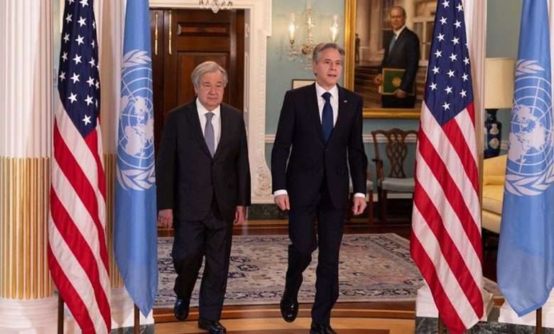 غوتيرش وبلينيكن