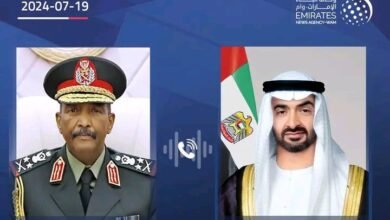 الكشف عن معلومات جديدة بشأن إتصال البرهان وبن زايد 15 17213377835162