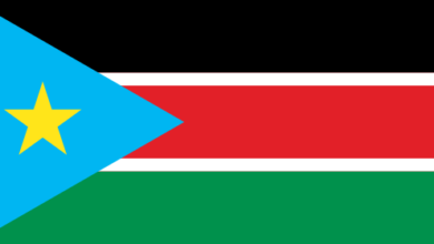محافظ بنك جنوب السودان يفوز بجائزة عالمية 15 Flag of South Sudan.svg