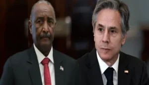 بلينكن يهدد بالبند السابع بشأن السودان