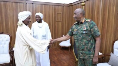 البرهان يلتقي وفد تنسيقية أبناء قبيلة الهبانية 15 IMG 20240901 WA0154