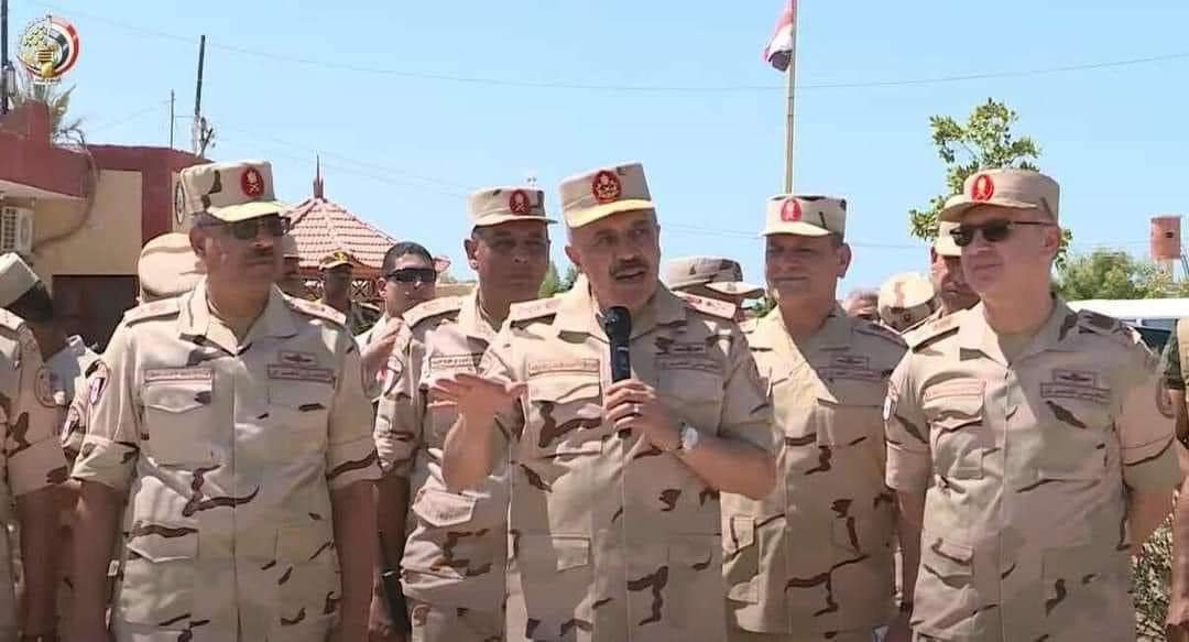 اسرائيل تعلق على زيارة قائد مصري للحدود 11 IMG 20240905 WA0093