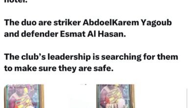 الشرطة الأمريكية تلاحق لاعبين سودانيين