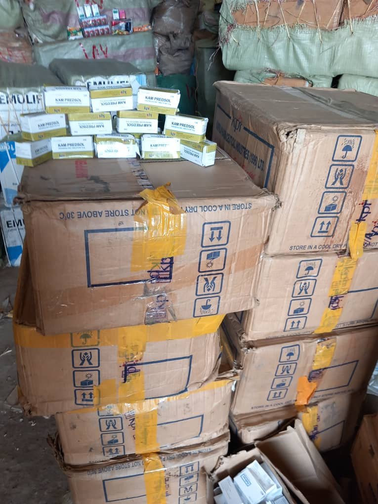 ضبط أدوية مهربة عبر ولاية النيل الابيض 11 1000326289
