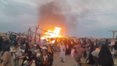 حريق هائل ببورتسودان 16 مباحثات في بورتسودان.. تسامح تكشف موعد نهاية الحرب