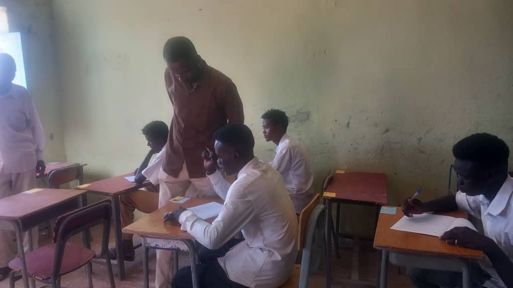 حقيقة جلوس طلاب تشاديين لامتحان الشهادة السودانية 11 IMG 20250105 WA0344