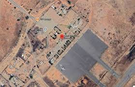 طائرة معادية تهبط في هذا الموقع