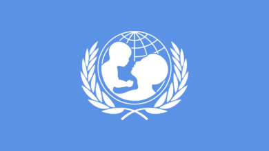 تقرير صادم لليونيسف 16 1200px Flag of UNICEF.svg