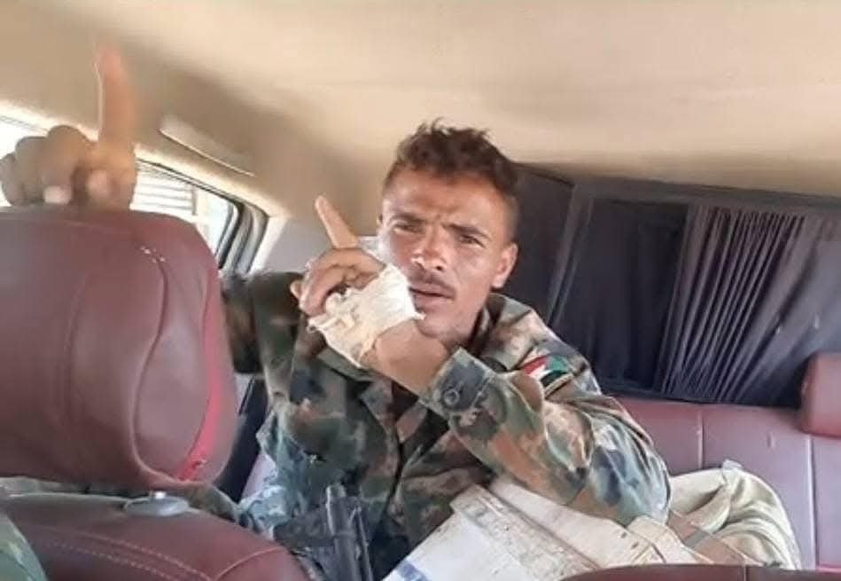 نجاة قياديين بدرع السودان من هجوم بمسيرة 11 IMG 20250225 WA0014