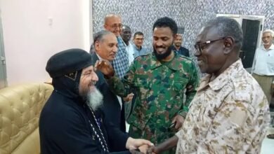 والي الخرطوم يتلقى التهاني من وفد كنيسة ماري جرجس المسالمة 17 1743356438619