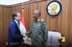 مسؤول يبلغ البرهان استعداد بلاده لدعم إعمار السودان