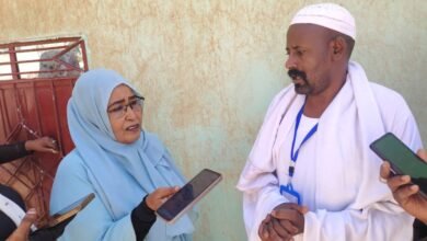 والي نهر النيل يدشن قافلة منظمة الفزعة الخيرية لمتضرري السيول والامطار بابو حمد 15 IMG 20250325 WA0020 1