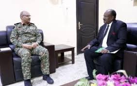 إبراهيم جابر يطلع على تقرير الأمن الغذائي في السودان