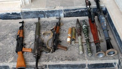 ضبط كميات كبيرة من الأسلحة بمحلية شندي 18 1200px Misccaparms