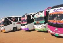 مغادرة 15 باص من القاهرة إلى السودان 14 ١٧ ٣١ ٠٠ غرفة البصات السفرية