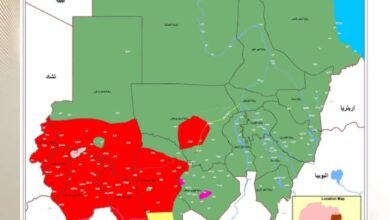 خريطة حديثة توضح مواقع سيطرة الحكومة السودانية 17 IMG 20250521 WA0015