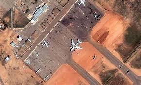 ضربات جوية مباغتة على مطار نيالا