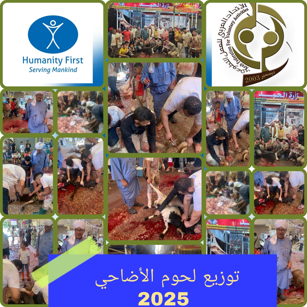 الاتحاد العربي للعمل التطوعي يوزع لحوما لأكثر من 1500 أسرة سودانية في مصر 11 39e03d8b 89d5 4507 aa98 af3a182f2b06