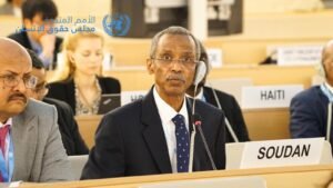 مندوب السودان بجنيف يلقم المندوب الإماراتي حجرا ويفند!