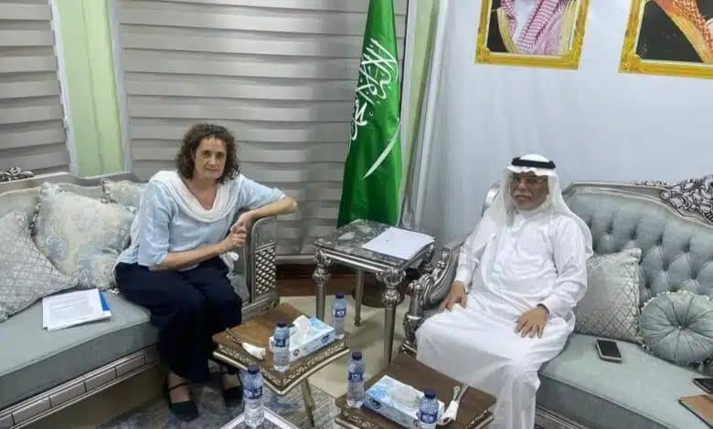 ملف السودانيين اللاجئين على طاولة السفير السعودي ومسؤولة أممية 11 IMG 20250604 WA0016